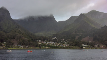 Robinson Crusoe Island, San Juan Bautista<, Chile