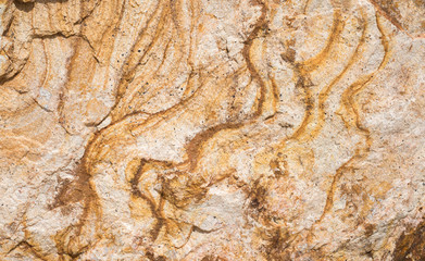 Wavy Abstract Rock Banding Texture