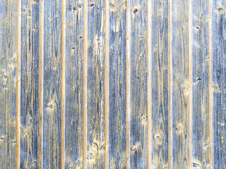 Fototapeta na wymiar verwitterte Bretterwand / Holzhintergrund mit Farbresten