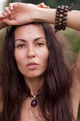 Beautiful hippie girl 