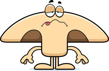 Sick Cartoon Mushroom