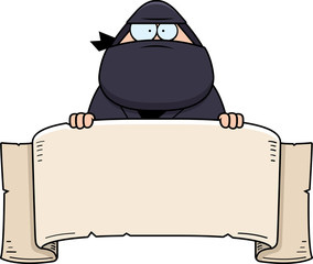 Cartoon Ninja Banner © corythoman