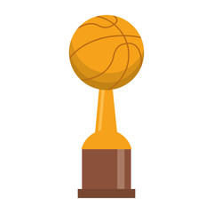 award cup basketball sport vector illustration eps 10