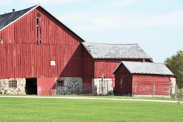Red Barn and Sheds