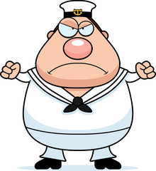 Angry Cartoon Sailor
