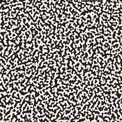 Abstract Retro Background Design. Vector Seamless Black And White Pattern.