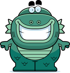 Smiling Cartoon Creature