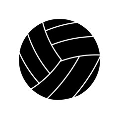 volleyball ball sport pictogram vector illustration eps 10