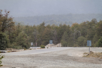 Highway in Cardenal Antonio Samore Pass, Argentina