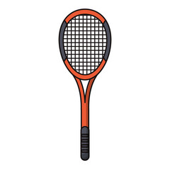 racket tennis sport image vector illustration eps 10