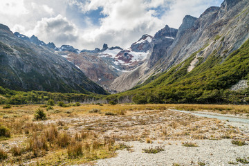 Fototapeta na wymiar Valley in Tierra del Fuego, Argentina