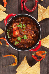 Mexican chili con carne