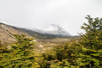 Fototapeta premium Krajobraz Parku Narodowego Los Glaciares, Patagonia, Argentyna