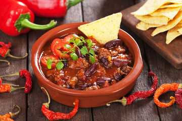 Mexican chili con carne
