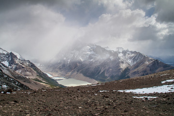 Obraz premium Laguna Torre lake in National Park Los Glaciares, Patagonia, Argentina