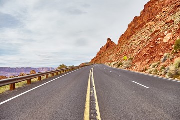 Incredibly beautiful landscape in National Park, Utah, USA