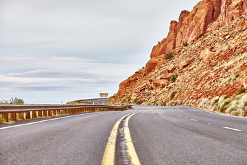 Incredibly beautiful landscape in National Park, Utah, USA