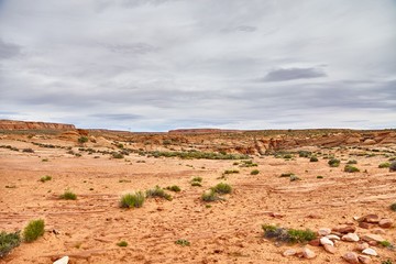 Incredibly beautiful landscape in National Park, Utah, USA