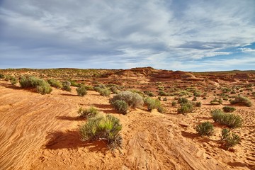 Incredibly beautiful landscape in National Park, Arizona, USA