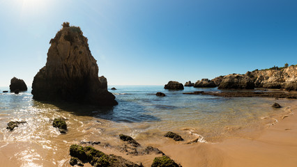 Praia da Rocha in Portimao, Algarve