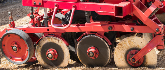 Plantadeira agrícola.