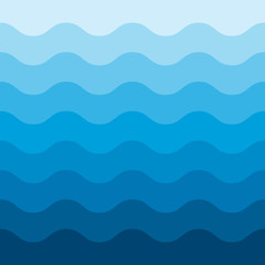 Abstract blue wave pattern background