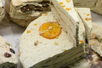white nougat