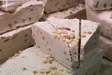 white nougat