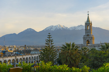 Arequipa Peru Sunrise