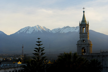 Arequipa Peru Sunrise