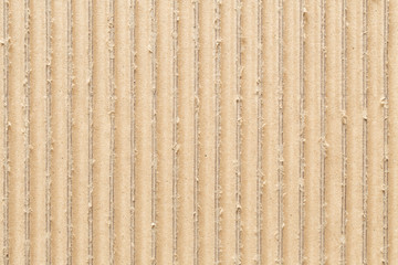 Surface of corrugated brown paper,Abstract texture for the background