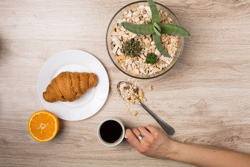 Healthy breakfastv
