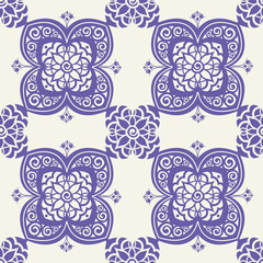 vector seamless floral pattern background
