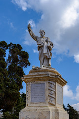 Statue des Apostel Paulus in Rabat