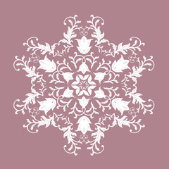 Abstract oriental ornament. Vintage classic seamless pattern Floral vector pattern