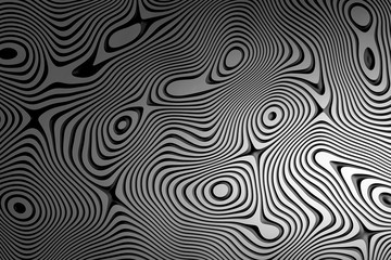 Beautiful abstract background with wavy geometric pattern in gray colors. Digitally generated image.