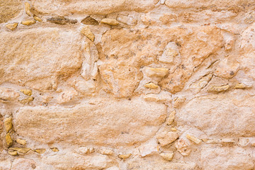 Background wall made of stone.