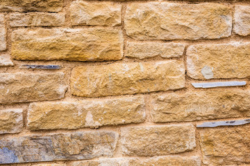 Background wall made of stone.