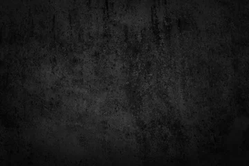 Fotobehang Geschilderde muurtextuur in zwart. © ysuel