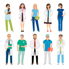 Healthcare medical team workers