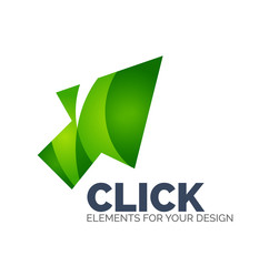 Vector icon, arrow mouse pointer or directional symbol