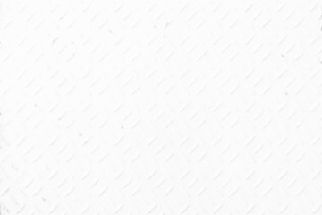 Fototapeta premium Old White Diamond Plate Background.
