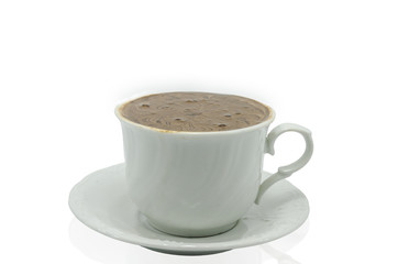 coffee cup isolated on white background