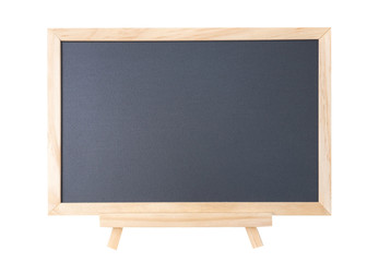 Chalkboard isolated on white background. This has clipping path.