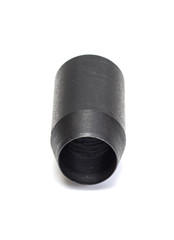 Cylindrical steel punch.