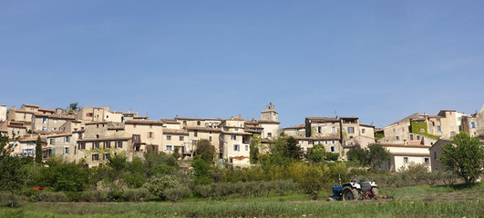 Fototapeta na wymiar panorama sur Saignon