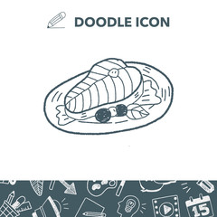 salmon doodle