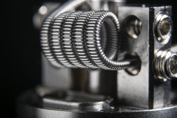 twisted vape coil for smoking electronic cigarette.