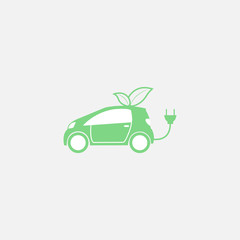 eco car vector icon