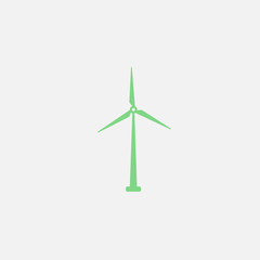 wind turbine vector icon